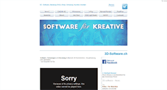 Desktop Screenshot of 3d-software.ch